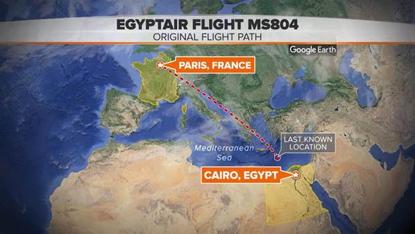 Image result for EGYPTAIR FLIGHT 804 CRASHES